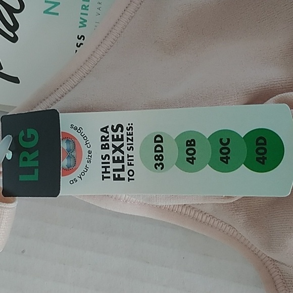 Playtex Nursing Bra Seamless Wireless Quick strap Bra L - Picture 8 of 13